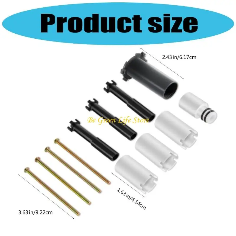 M7DF Multipurpose Down و Faucet Partrading Part Set Easy Forgeting مع أجهزة متضمنة مناسبة للسباكة المنزلية