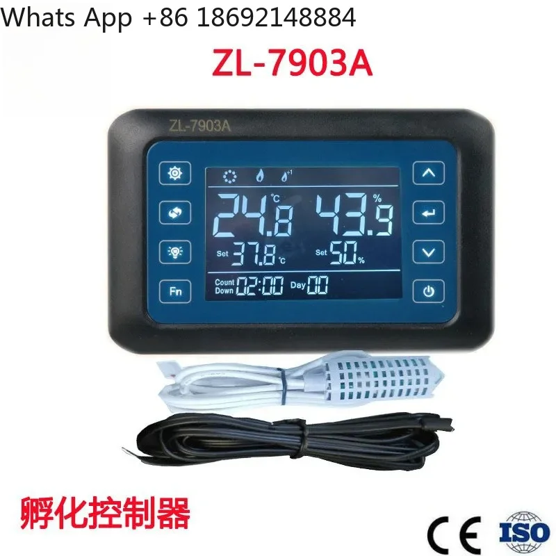 

ZL-7903A Multifunctional Incubation Controller for Intelligent Temperature and Humidity Control