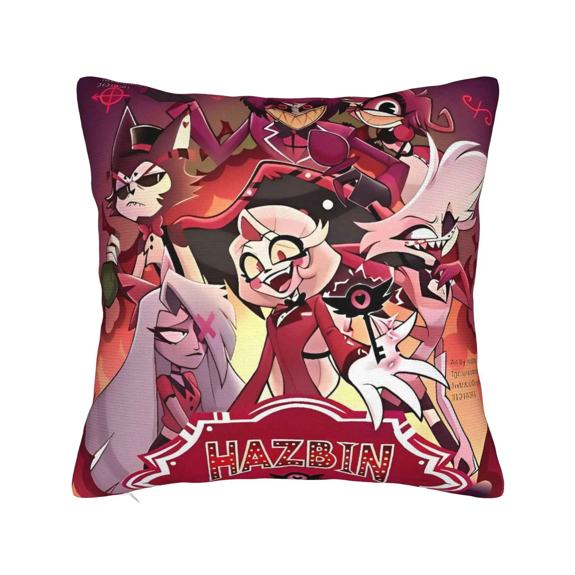 

VOX H-Hazbin Hotel Alastor Game наволочка Kawaii наволочка удобные наволочки для гостиной диван