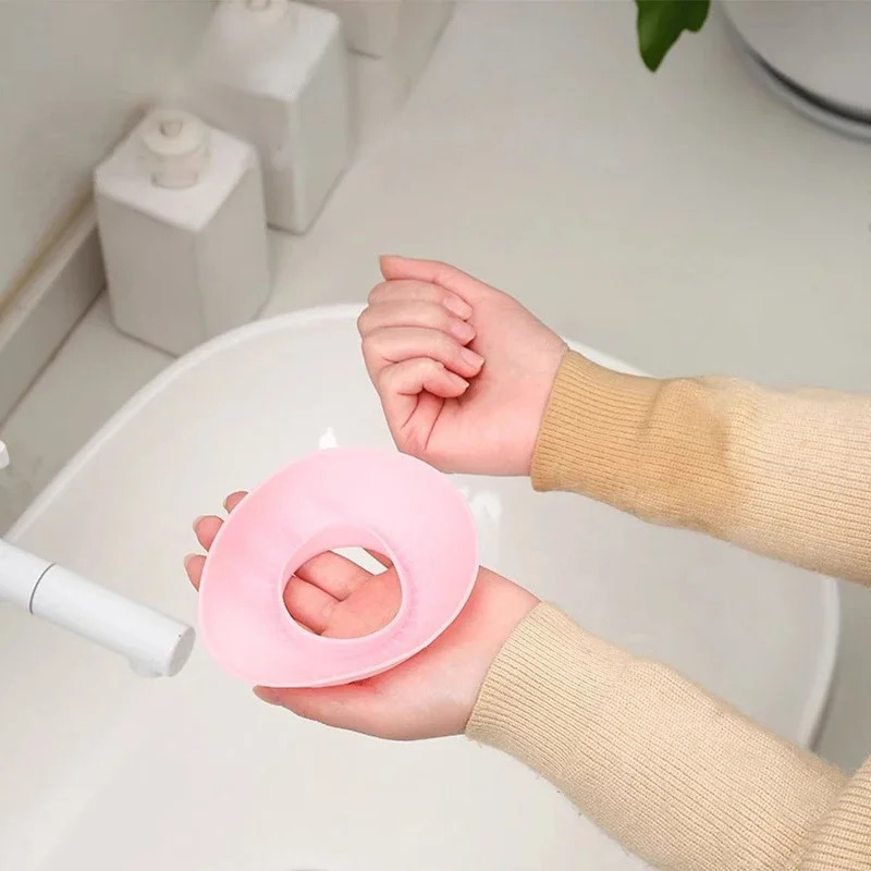 1Pairs Wrist Washband Silicone Wrist Wash Towel Band Wristband Scrunchies For Wash Face For Women Headband