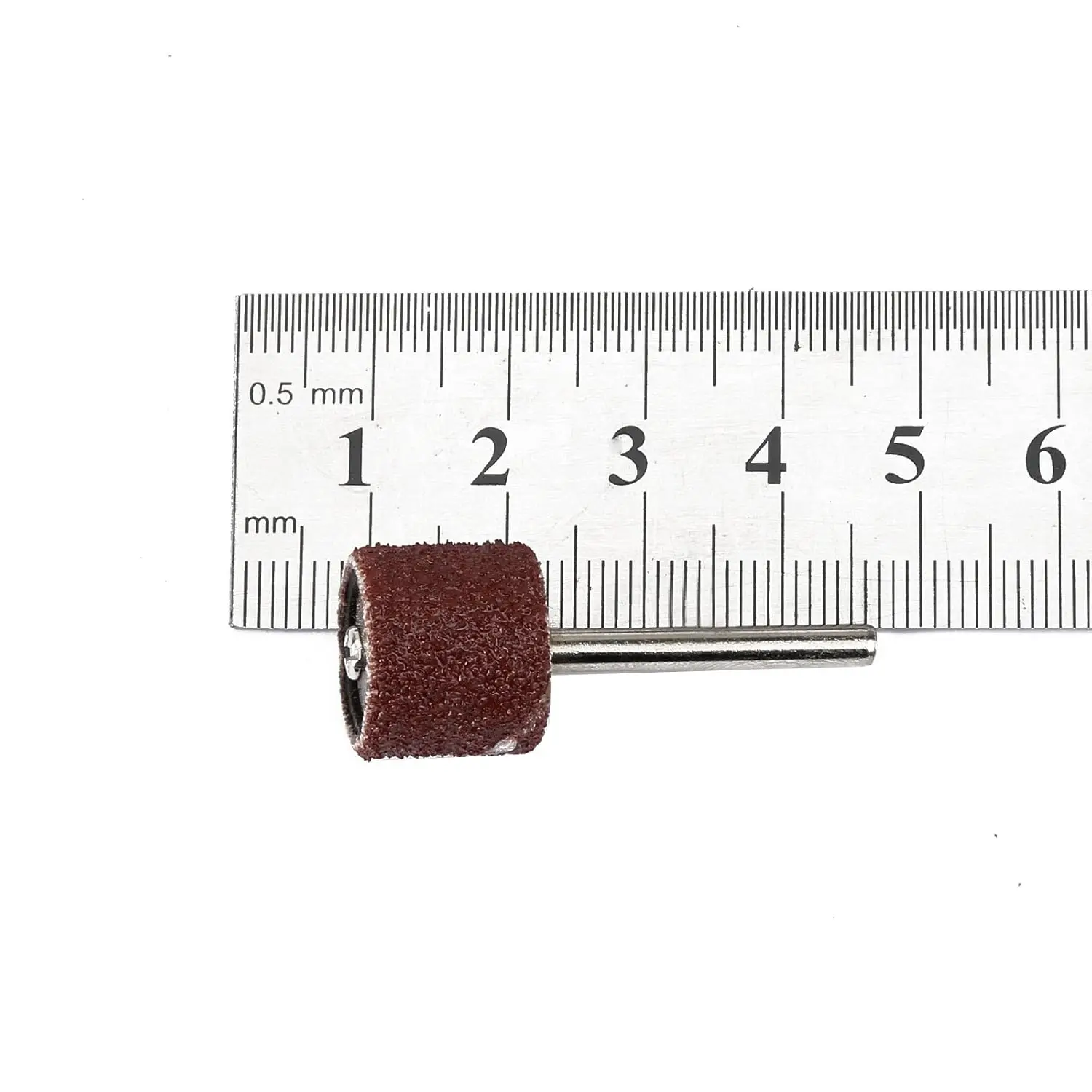 100PCS Sanding Drum Grit 80 for Nail Drill Bits with 2Pcs 3.17mm Sanding Drum Mandrel For Dremel Rotary Tool Woodworking Tools