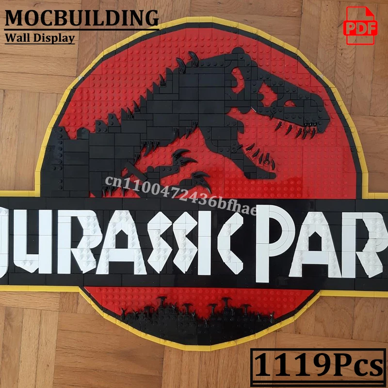 

Dinosaur Wall Display Blocks Model MOCBUILDING Bricks Technology Jurassic Dino Bricks Construction Toys Gift