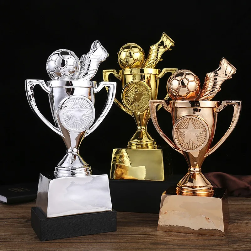 

Football Championship trophy, Top scorer award, Golden Boot trophy, fan supplies