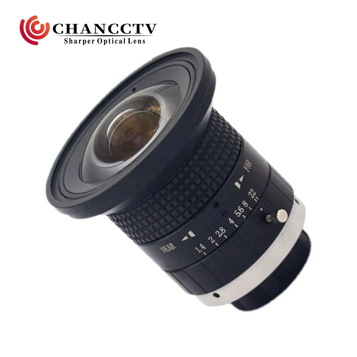 عدسة عين السمكة مقاس 3.5 ملم F1.4 C لمستشعر 2/3 بوصة IMX250 وIMX264