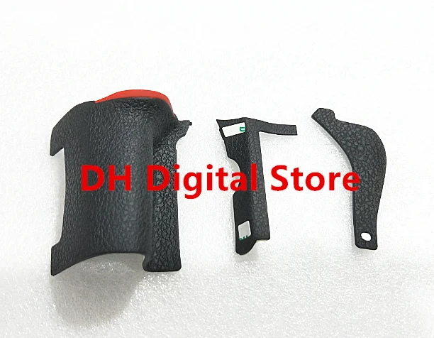 A set of 3 PCS New Original D750 3pcs GRIP RUBBER SET With CF Card slot cover Rubber Unit For Nikon D750+Sticky tape