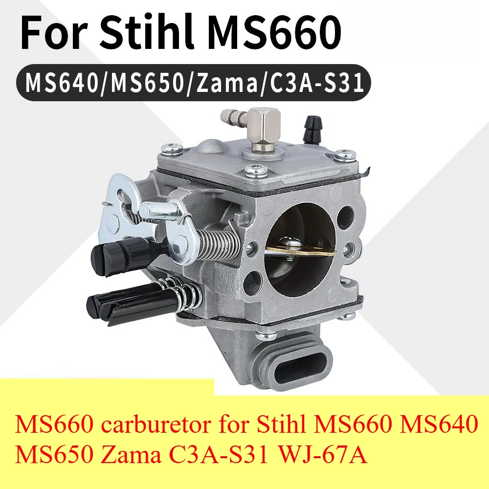 

MS660 carburetor for Stihl MS660 MS640 MS650 Zama C3A-S31 WJ-67A