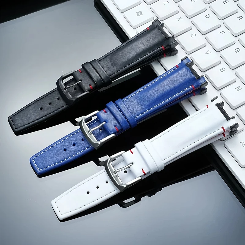 ECB-2000 DIY Watch Strap for Casio EDIFICE Series ECB-2000 EFS-S641 Men's Modified Retro Leather Bracelet Accessories
