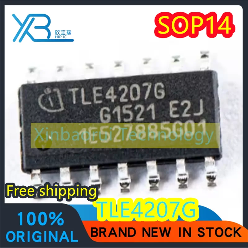 

(5/50pieces) TLE4207G TLE42076 42076 brand new motor driver chip IC patch SOP14 original electronics spot free shipping