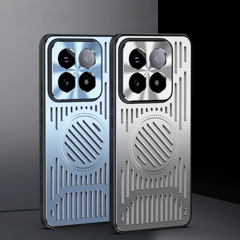 

Чехол для Xiaomi Redmi K70 ультратонкий Магнитный чехол с отвода тепла Защитные чехлы для K70 Ultra Champion Shell Funda