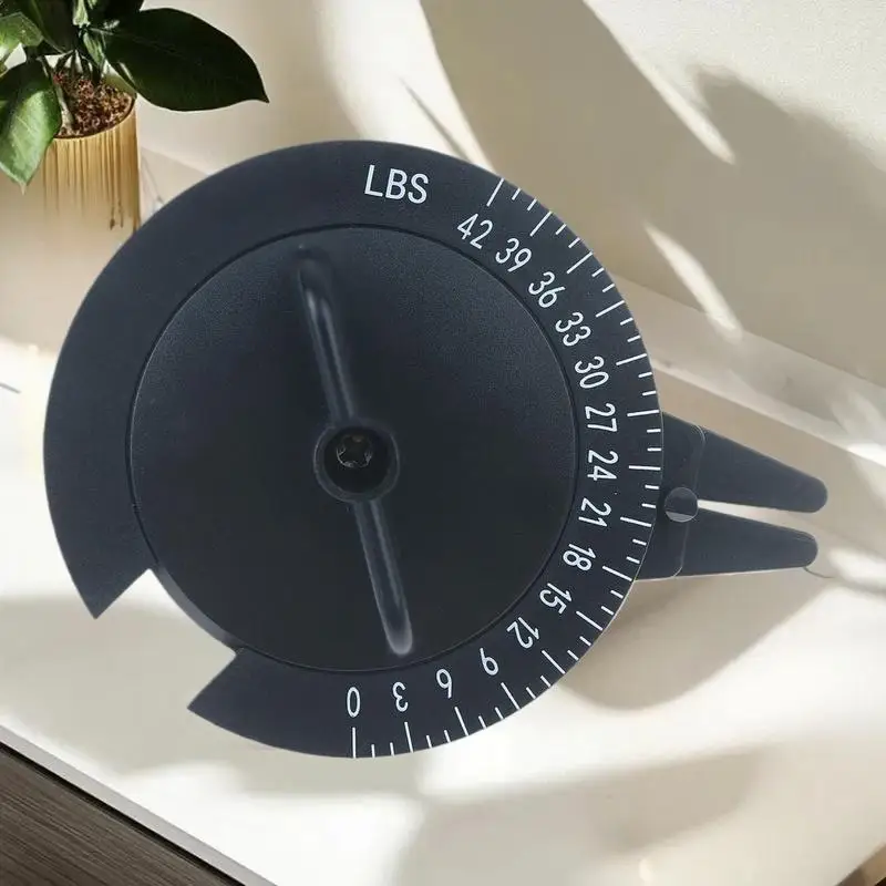 Manual Tension Meter for Tennis, Squash, Badminton Rackets - Reliable String Tension Monitoring Instrument