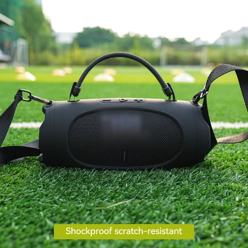 Imagen 2 del producto SIKAI-funda protectora de silicona para Altavoz Bluetooth JBL Charge6, funda suave con correa para el hombro para accesorios JBL Charge 6