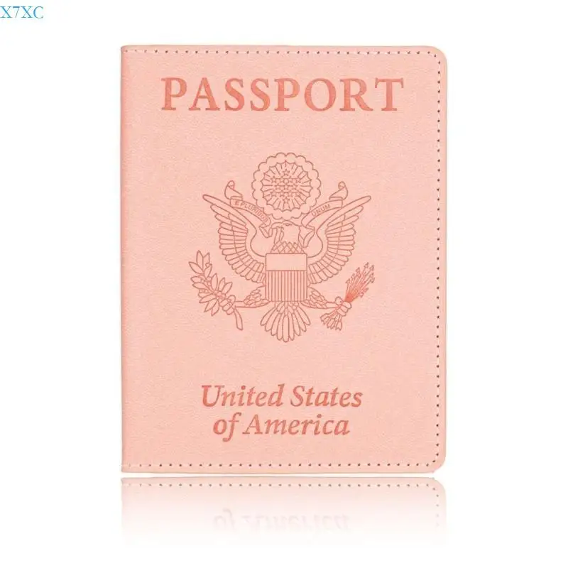 

X7XC Stylish PU Leather Embossed PatternCard Protective Cover