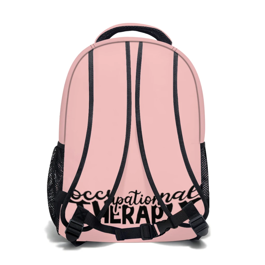 Mochila escolar de terapia ocupacional para meninos, mochila de estudante de grande capacidade, mochila de estudante do ensino médio de 17 polegadas