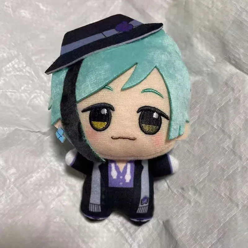 Twisted Wonderland Floyd Leech Plush Doll Birthday Pendant Cartoon 10cm Azul Stuffed Toy Collect Backpack Doll School XMAS Gift