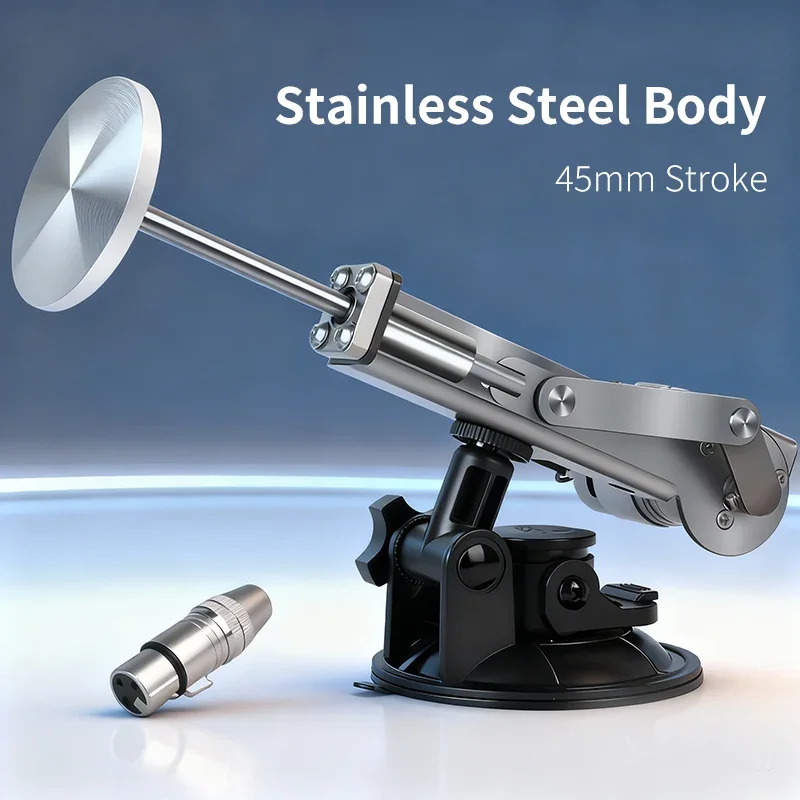 Electric Mini Telescopic Linear Actuator Small 45mm Stroke DC 3-24V Variable Speed Linear Actuator Reciprocating Mechanism Motor