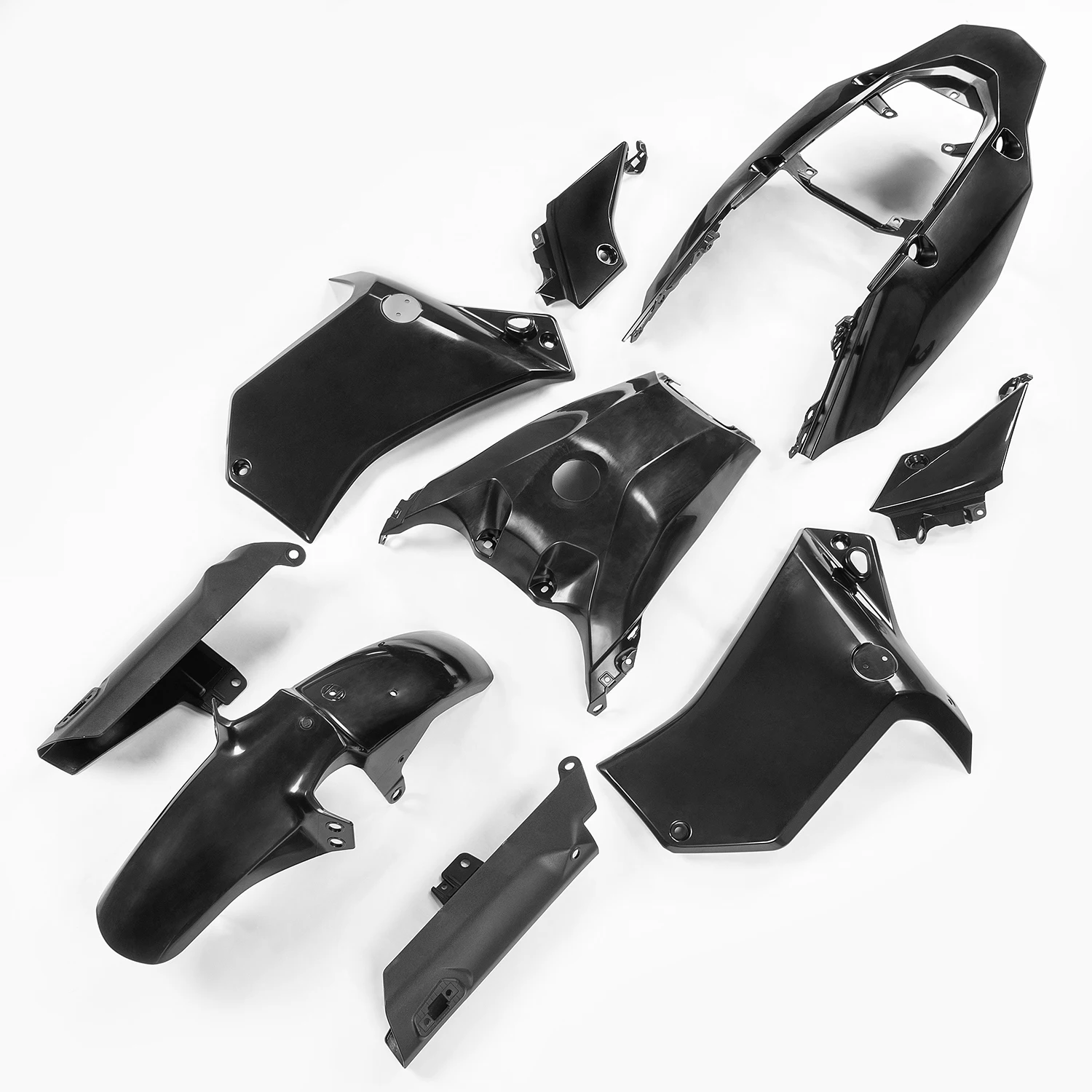 Full Fairing Cover Set Side Panels Front Fender Mudguard for Yamaha Tenere700 XTZ700 Tenere 700 Body Kits 2019-2024