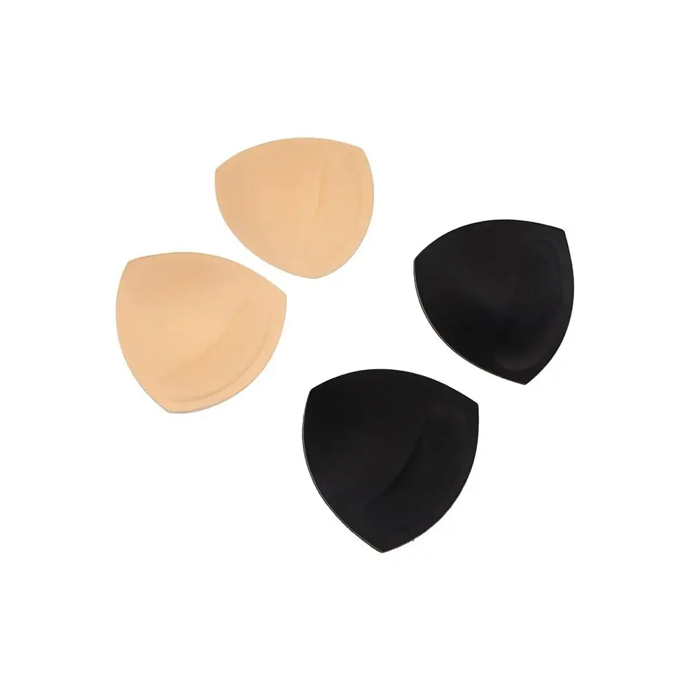 

Push Up Padding Removeable Female Triangle Swimsuit Breast Bra Padding Chest Enhancers Intimates Accessories Sponge Bra Pad