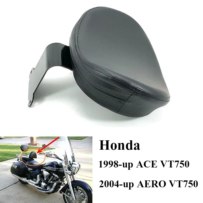 

Motorcycle Front Driver Rider Backrest Pad For Honda Shadow Aero VT750 2004-up