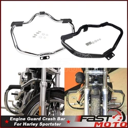 For Harley Sportster 1200 883 XL 48 72 Iron 883 XL883N SuperLow XL883L Forty-Eight Crash Bar Highway Engine Guard Protection