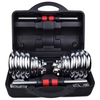 Factory Direct Sales of High Quality Adjustable Dumbbell Set, Dumbbell Barbell 3 in 1,30 KG,50KG, Dumbbell Training Equipment