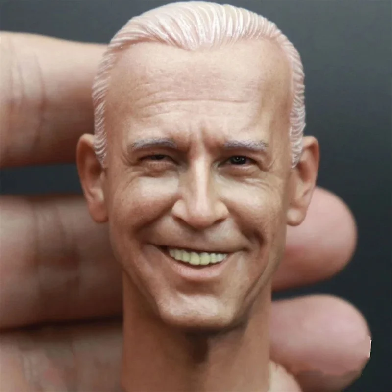 SUPER DUCK 1/6 Schaal SDH026 Amerika President Joe Biden Head Sculpt Voor 12 "Man TBL PH Action Figure Lichaamsaccessoires soldaat