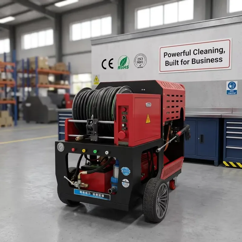 Heavy Industrial Drain Cleaning Machine Sewer Jetter High Pressure Water Jet Pipe Cleaner Commercial Wholesale