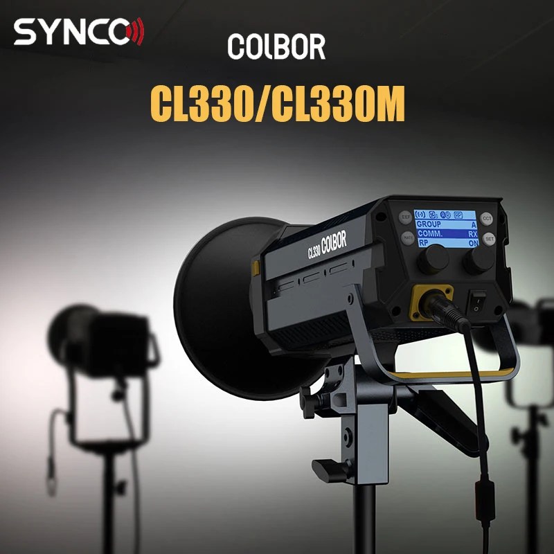 

SYNCO COLBOR CL330/CL330M LED Video Light 330W Camera Light With 150m Control Distance Studio Photo Lamp for Photography