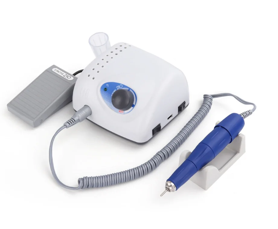 Portable Factory  Micro Drill Machine Electric Nail Buffer with Electronic Handle
