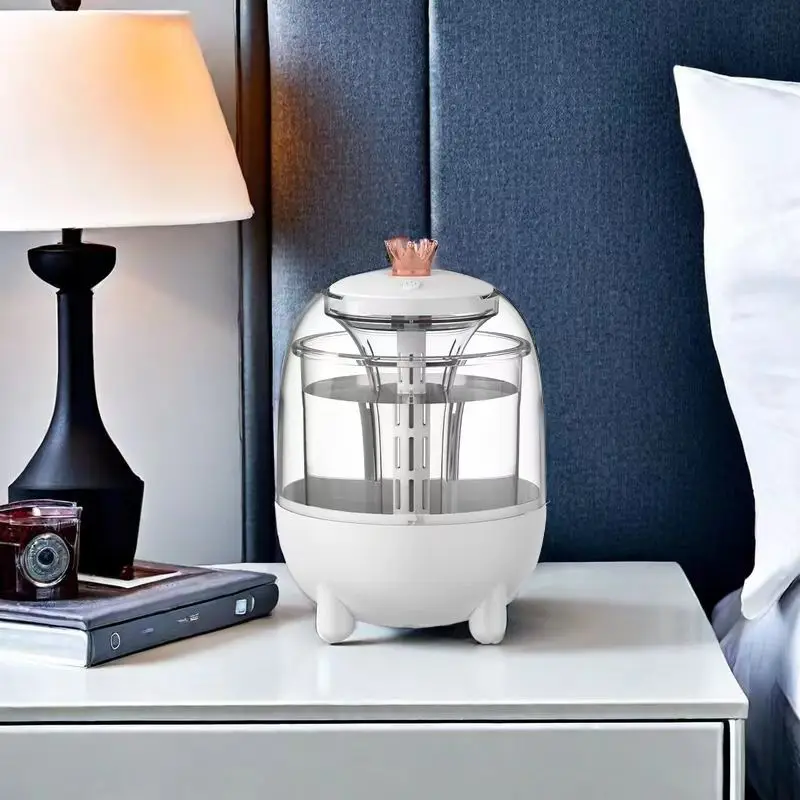 เครื่องทําความชื้นตั้งโต๊ะที่ขับเคลื่อนด้วย USB เหมาะสําหรับและใช้ในรถยนต์ - ความจุพิเศษ 33.81 ออนซ์