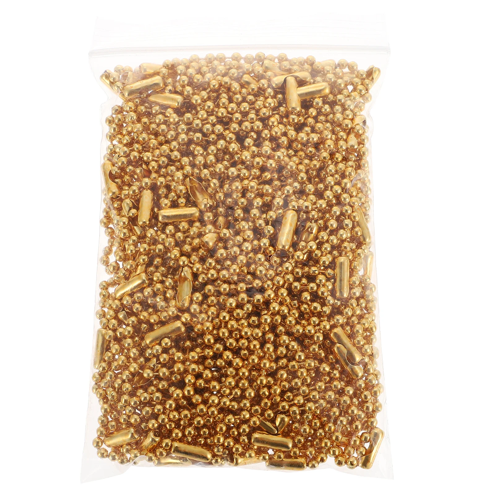 

100pcs Bead Material Iron Tags for Pendant Link Lightweight Portable Dog Tag Color Tag Bead Chain Jewelry Chain Storage
