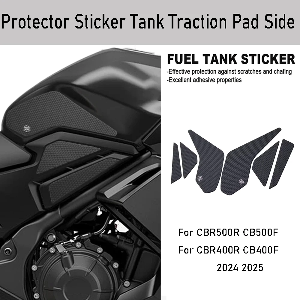 

Защитная наклейка на бак мотоцикла, наклейка на газовый наколенник, тяговая накладка, боковая для CBR500R CB500F CBR400R CB400F CB500F 2025