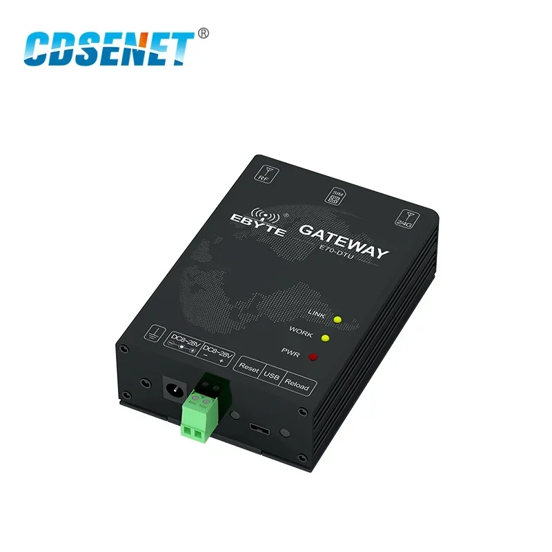 433MHz GPRS Networking Wireless Modem CDENET E70-DTU(433NW30-GPRS) Coordinator Terminal 30dBm Long Range Transceiver sub-G