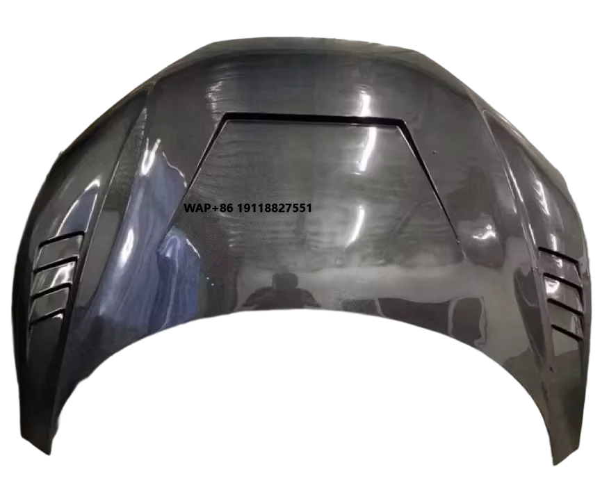 

High Quality New Black Carbon Fiber Vertical Billet Hood for R8 V10 Gen 2 2008-2023 Easy Installation for Retrofit/Upgrade