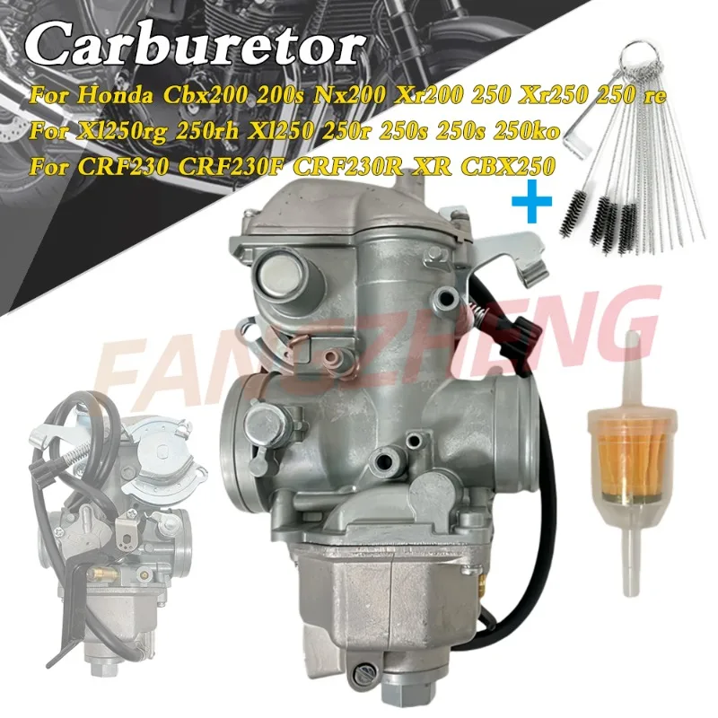

Carburetor For Honda Cbx200 200s Nx200 Xr200 250 Xr250 250 re Xl250rg 250rh Xl250 250s 250ko CRF230 CRF230F CRF230R XR CBX250