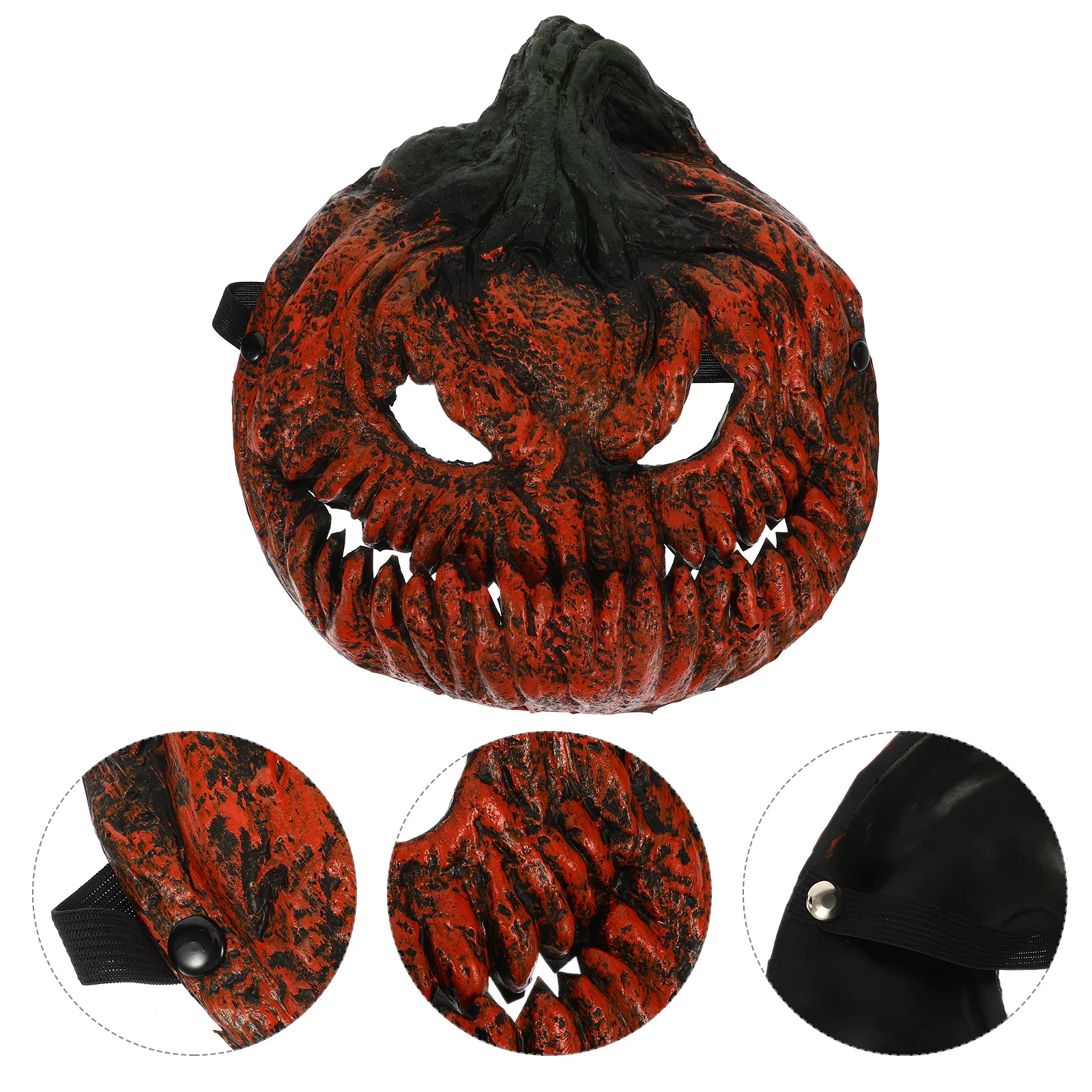 Kleding Pompoen Lantaarn Masker Man Vogelverschrikker Halloween Griezelig 2600X2450X050CM