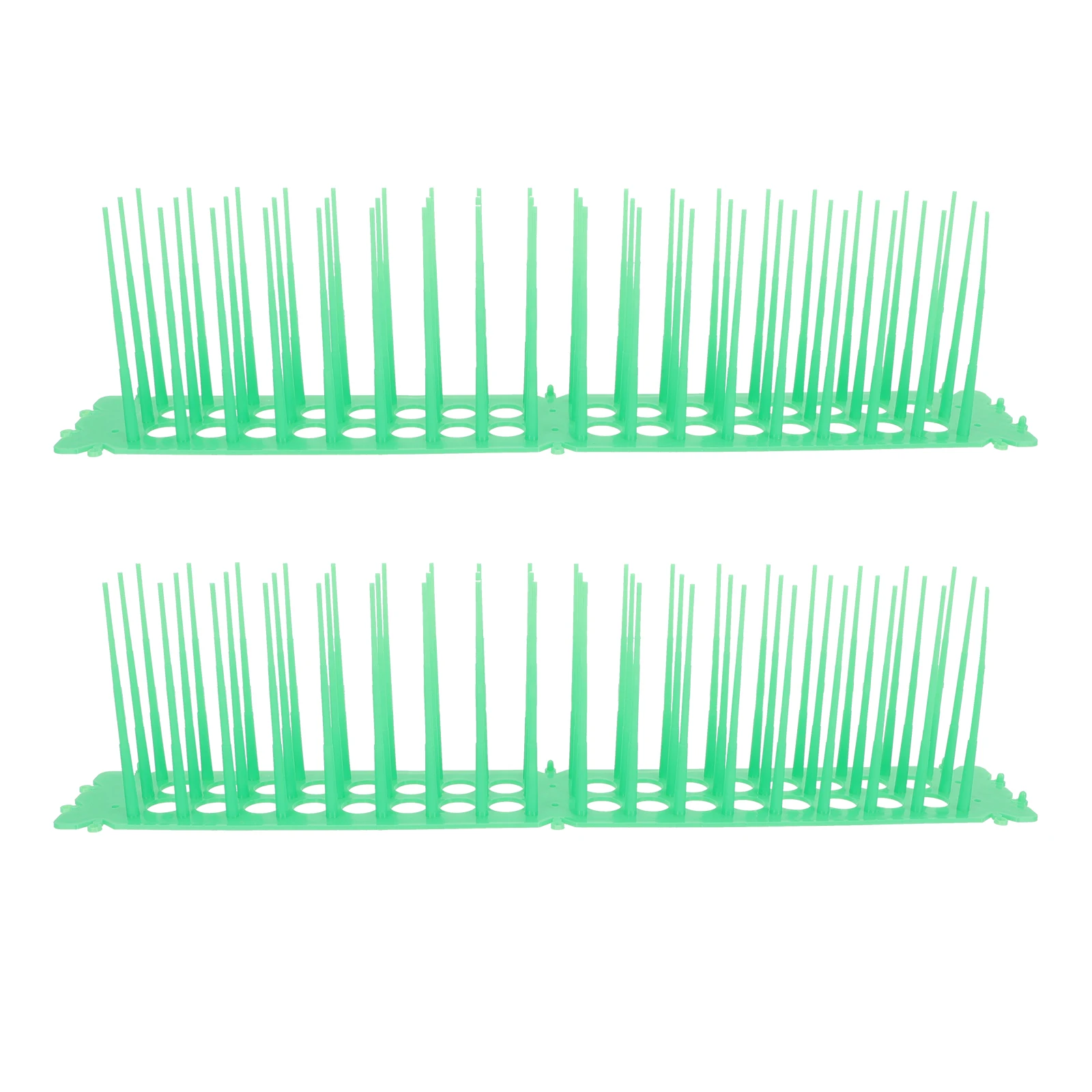 

2 pcs Bird Anti-Cat Spike Pad Anti-Cats Spike Mat Black Nails Garden Prickle Strip Deterrent Outdoor Supplies Cat Scat Pad