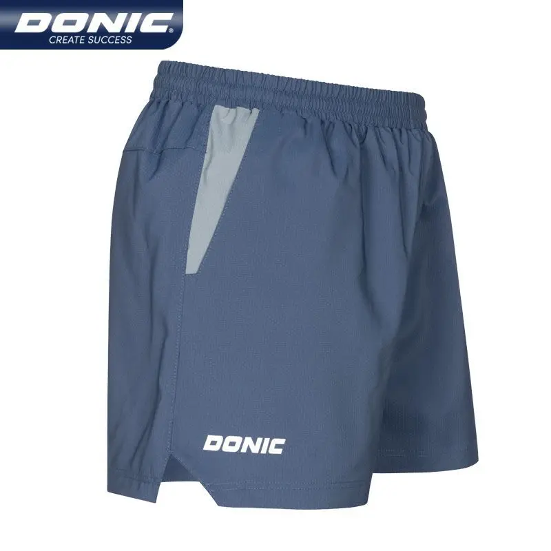 Donic Silk Short Pants for Men And Women's Training And Competition Table Tennis Sports Pants Full Silk Four-Dimensional Elastic