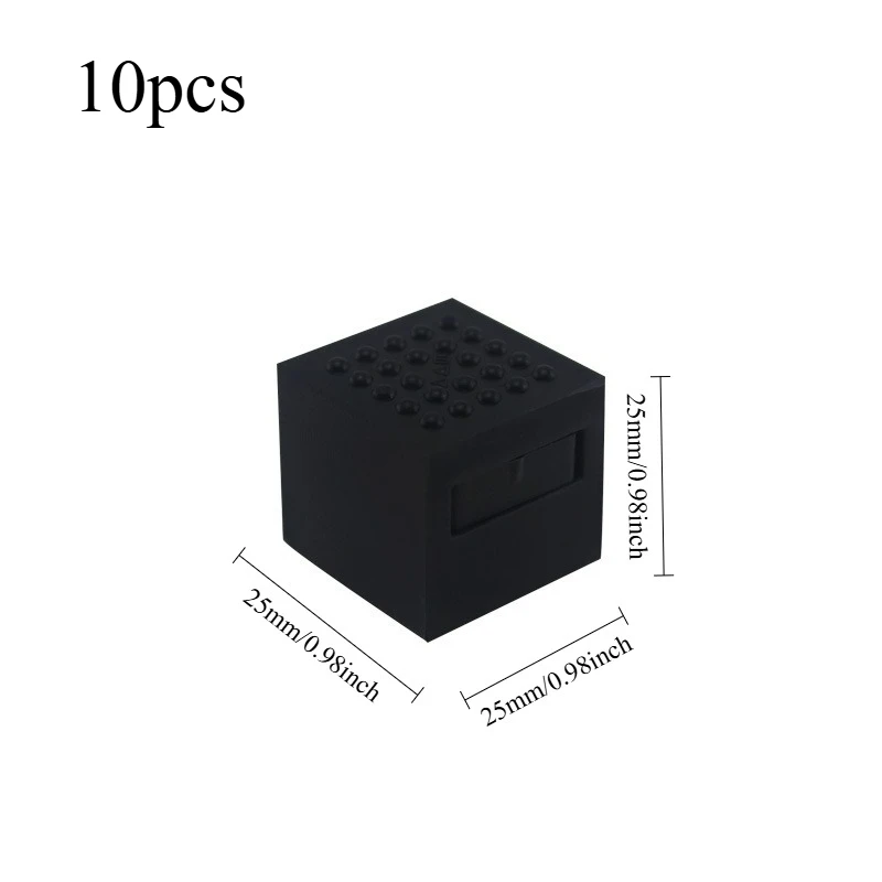 10pcs E Dance Revolution Sensor Bar Black Rubber Pads Box for Dance Machine Game Accessories Coin Operated Games