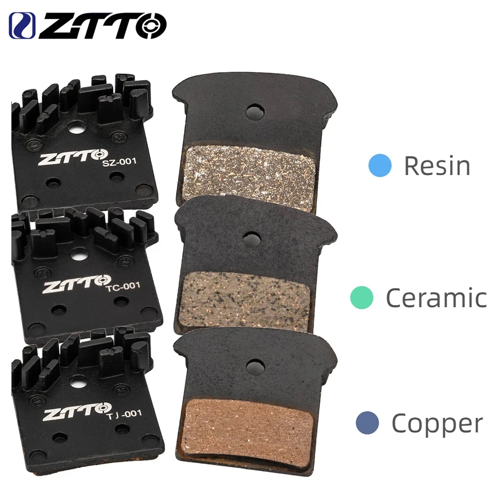 ZTTO MTB Bike Ceramic/ Metallic/ Resin Cooling Tech Brake Pads For M9000 M9020 M985 M8100 M785 M8000 G03A Hydraulic Brake Pads