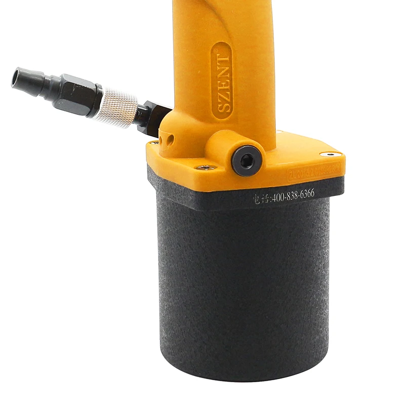 Hot Sale Air Powered Long Barrel Rivet Gun Aluminum Steel Blind Rivets Gun