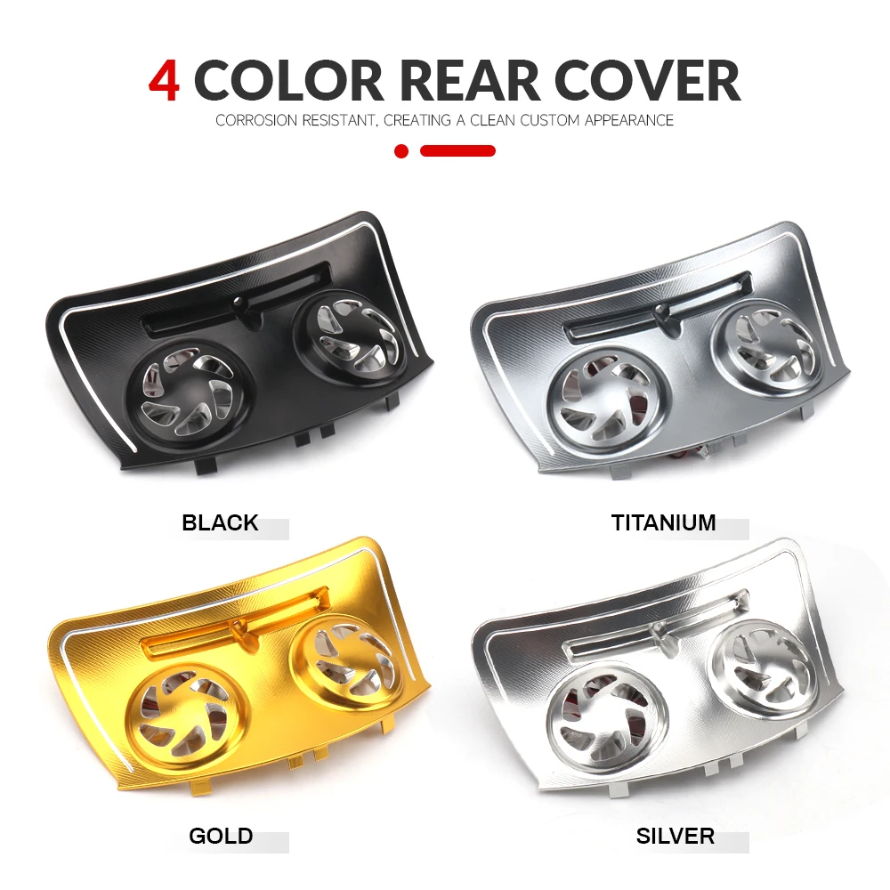 Motorcycle Accessories Aluminium Cylinder Head Protector Cover Cooling Cover Decorative Cover For Vespa Primavera 150 Sprint 150