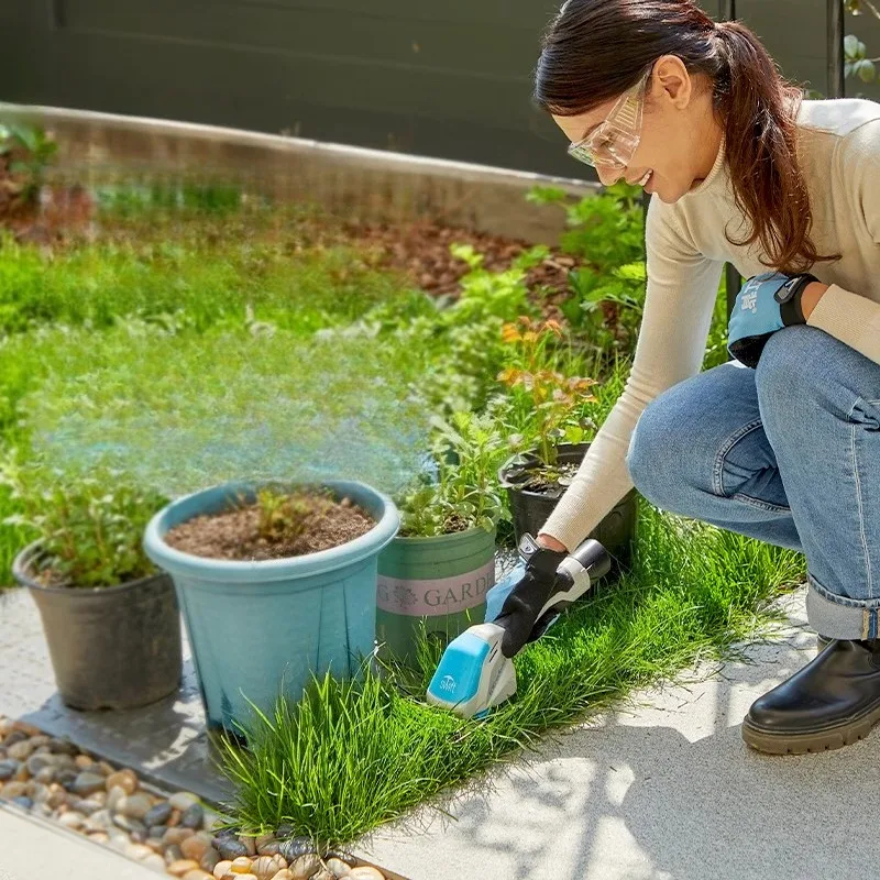 リチウム式芝刈り機トリミングおよび剪定機家庭用小型兼用鋏