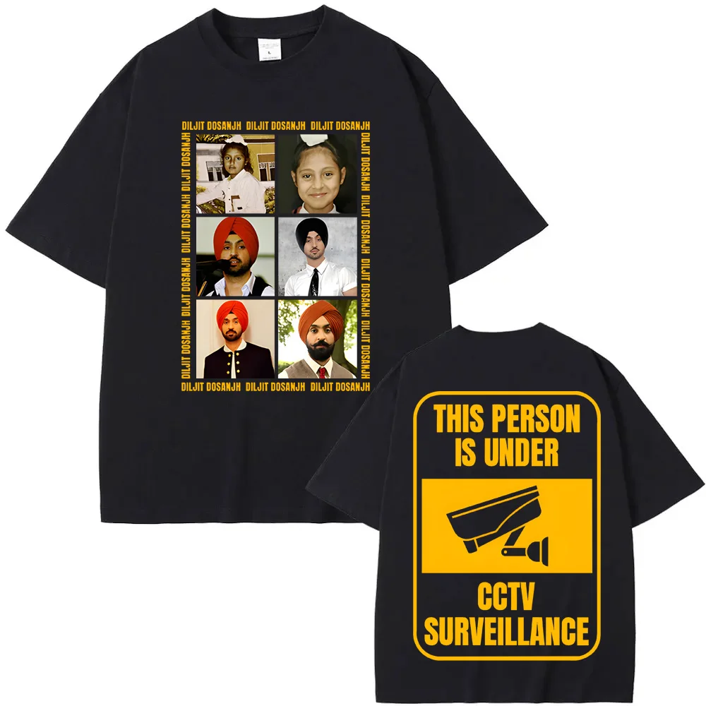 

ФУТБОЛКА SURVEILLANCE Diljit Dosanjh такой же, как официальный сайт, футболка высокого качества из 100% хлопка, летние женские и мужские футболки с круглым вырезом