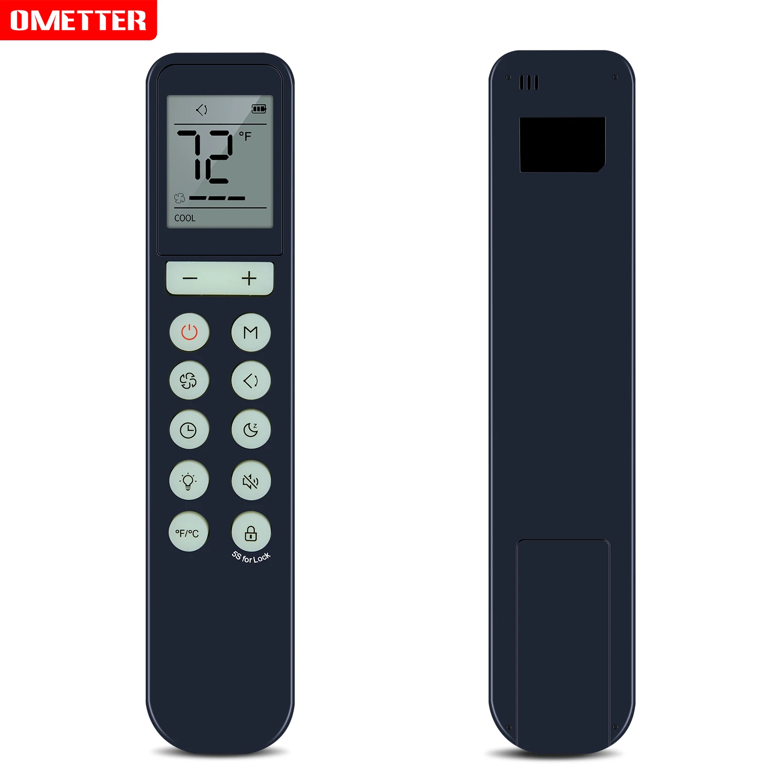 

New Remote Control For Dreo Portable Air Conditioners for Bedroom Black