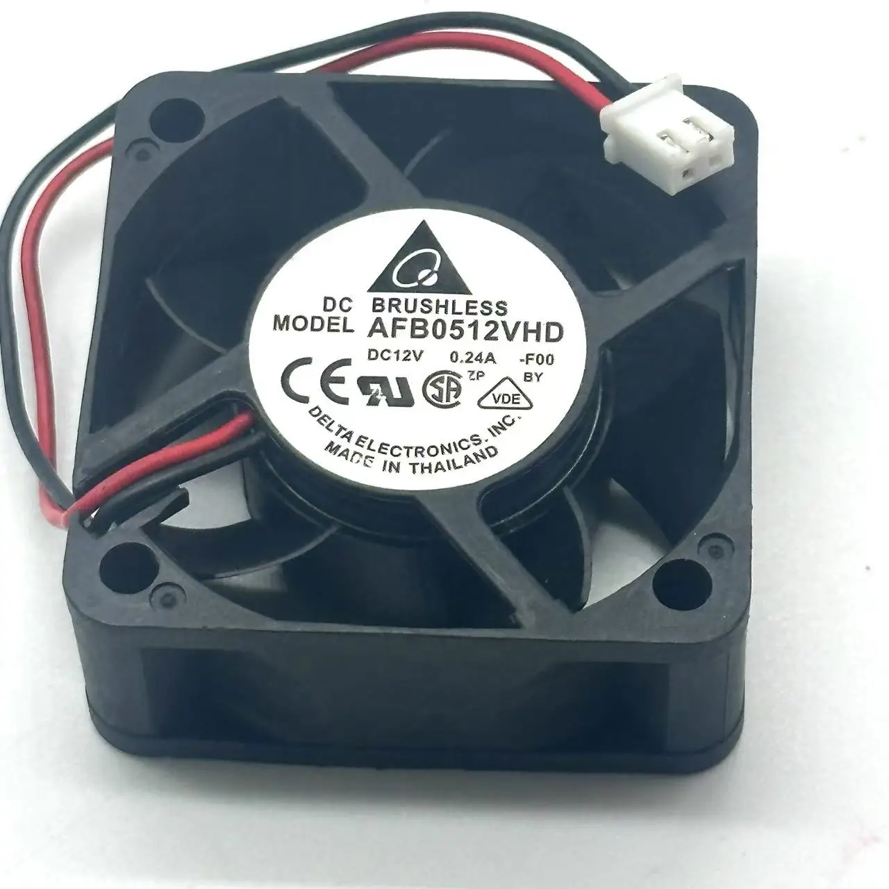 Delta Electronics AFB0512VHD DC 12V 0.24A 50x50x20mm Server Cooling Fan