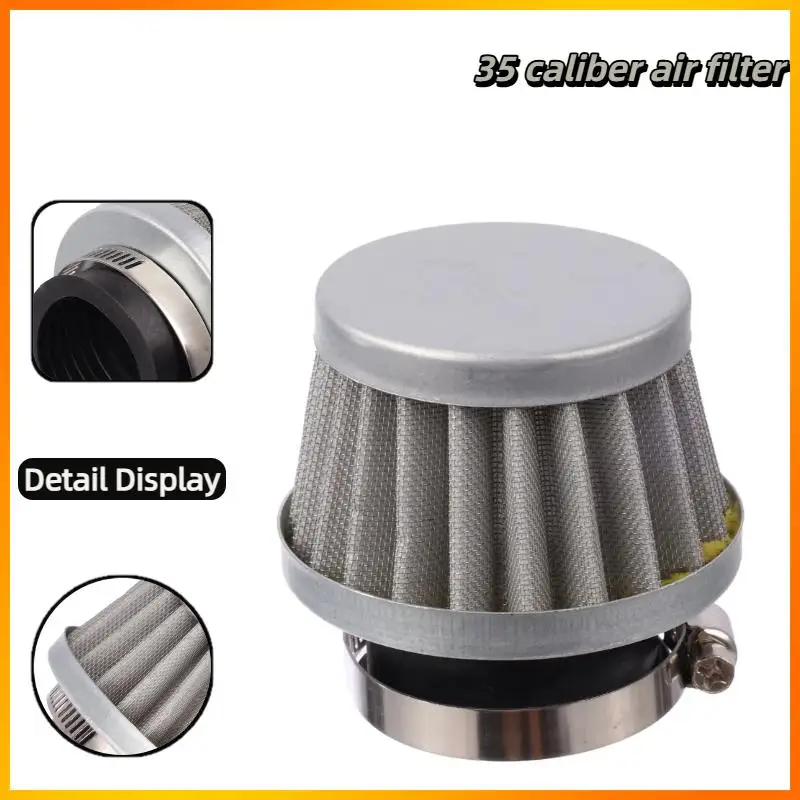 

Motorcycle 35mm Air Filter Mushroom Head Filters Universal Carburetor Air Intake Filter Cleaner Motocross ATV Dirt Bike