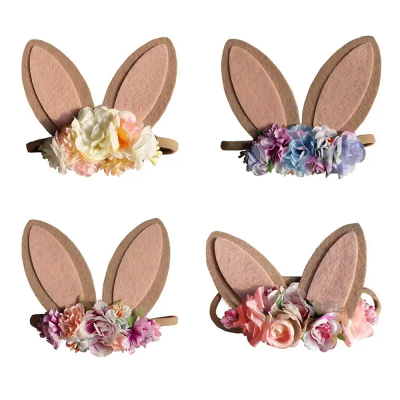 Big Rabbit Ears Headband Kids Easter Gift Bunny Easter Parti Welcome Spring Happy Easter Decor For Home Girl Rabbit Dec Fav