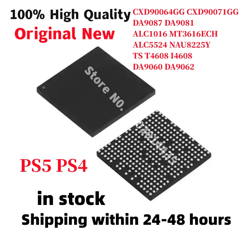 (1piece)100% New PS5 CXD90064GG CXD90071GG DA9087 DA9081 ALC1016 MT3616ECH ALC5524 NAU8225Y TS T4608 I4608 DA9060 DA9062