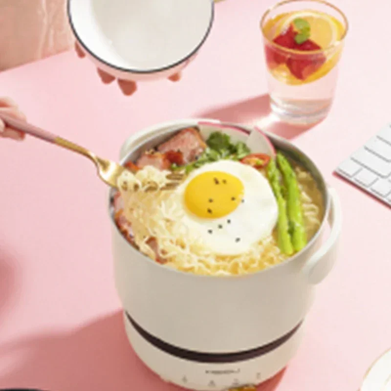 Upgrade Folding Pot Portable Business Trip With Small Multi-functional Cooking And Frying Split Type Electric Hot Pot