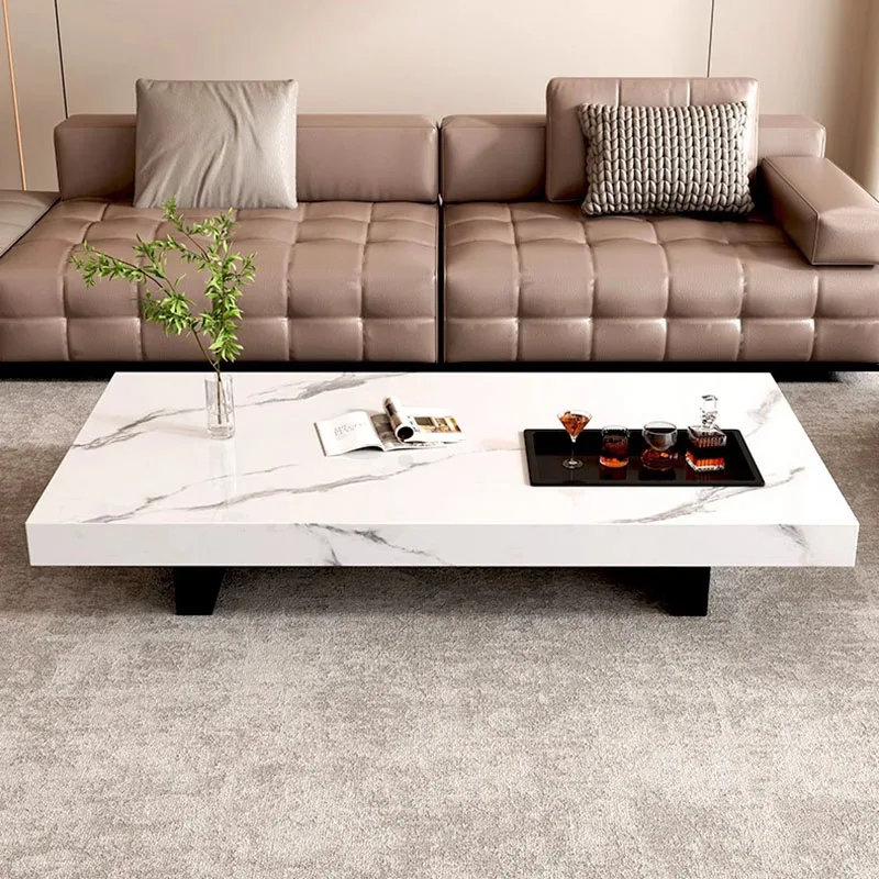 

Industrial Luxury Coffee Table Simple Designer Standing Aesthetic Unique Side Table Decoration Computer Meubles Home Furniture